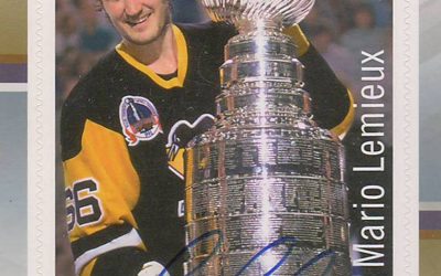 Canada #3037i VFNH 2017 $1.80 Mario Lemieux Signed