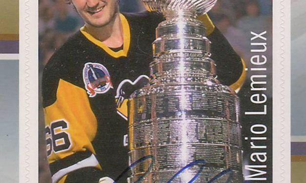 Canada #3037i VFNH 2017 $1.80 Mario Lemieux Signed