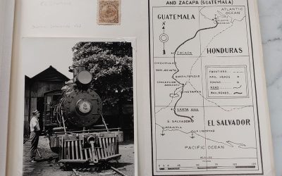 Panama Railroad Collection in 49-pg Gerald Wellburn Album