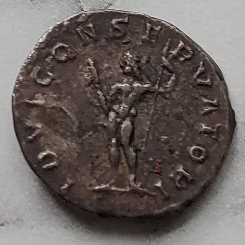 Macrinus 217-218 AD 3gm Silver Denarius