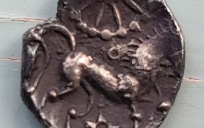 Celtic Britain Iceni Bury Type B circa 50 BC Silver Unit