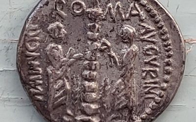 Roman Republic C. Minucius Augurinus 135 BC Silver Denarius
