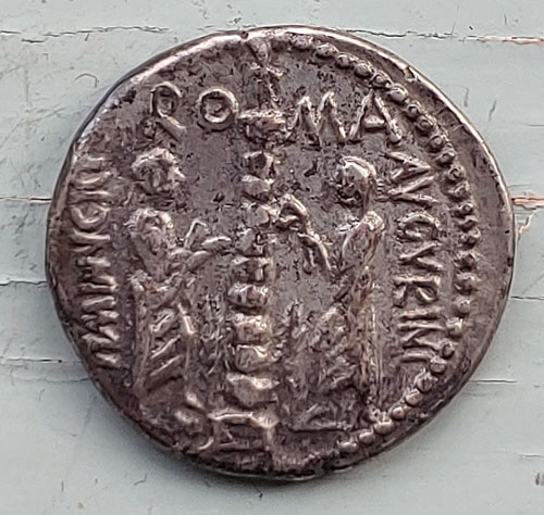 Roman Republic C. Minucius Augurinus 135 BC Silver Denarius