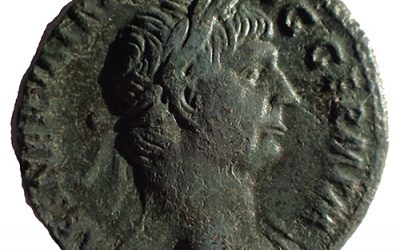 Trajan 98-117 AD 10.6gm AE27 struck at Rome w/ Victory etc