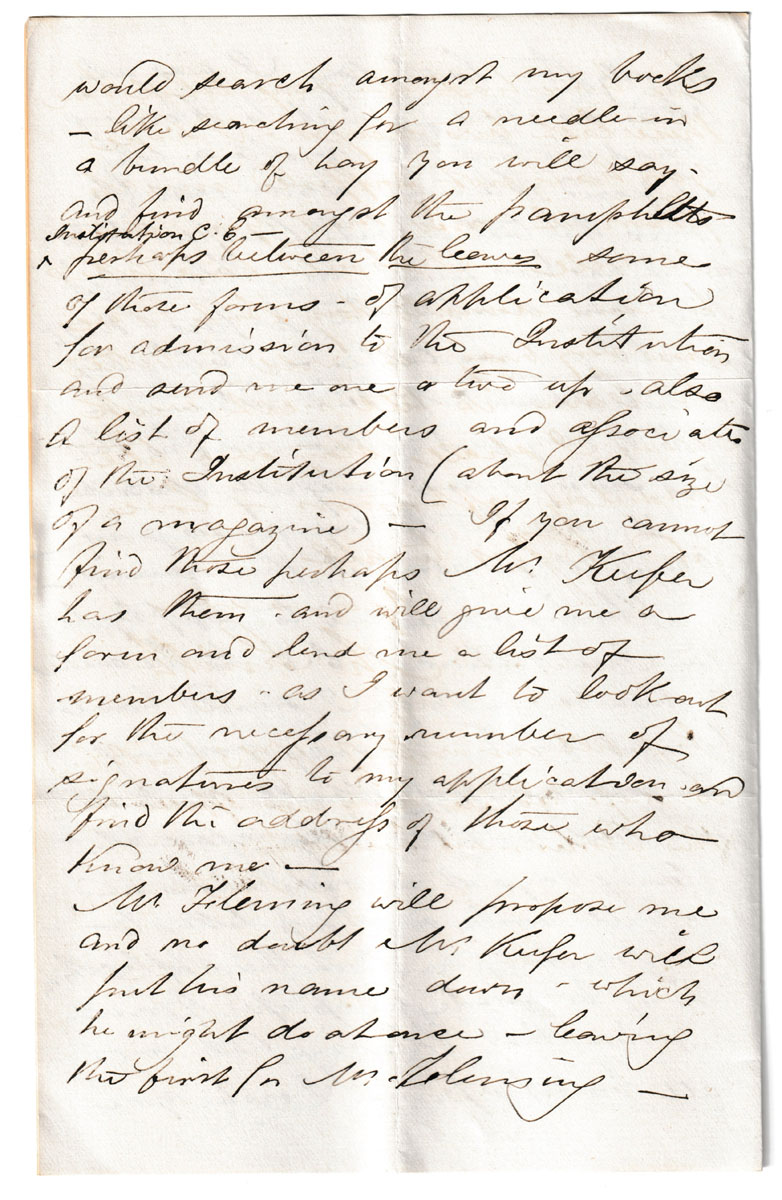 Ottawa 17 Jan 1874 content rich 4-page Marcus Smith letter to his wife
