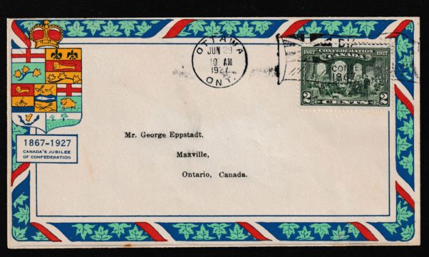 Canada #142 29 Jn 1927 2c Confederation Ottawa Flag Eppstadt FDC