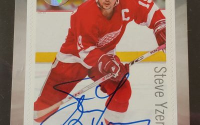 Canada Post #2951a VFNH 2016 $1.80 Steve Yzerman signed