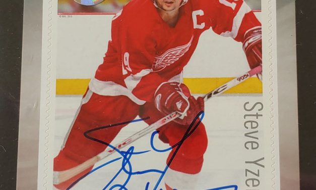 Canada Post #2951a VFNH 2016 $1.80 Steve Yzerman signed