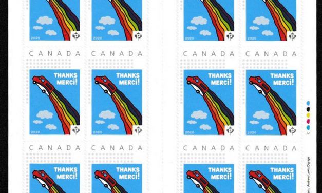 Canada Post 2020 VFNH 12-stamp Thanks employees only Booklet