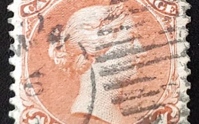 Canada #22ii VF 1868 1c Bothwell Paper ex Siverts
