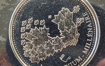 Canada ICCS MS62 2000 Millennium Mule 25 Cents