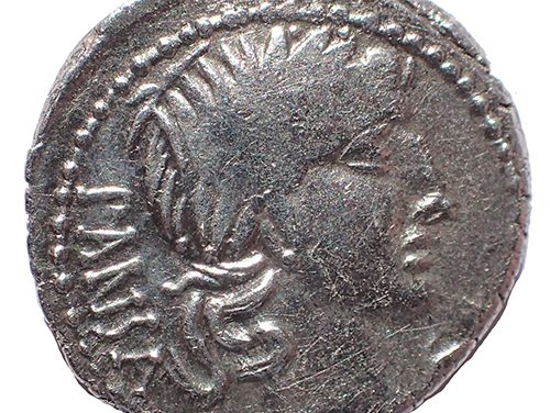 C. Vicius C.f. Pansa 90 BC 20mm 3.8gm Silver Denarius w/ Apollo etc