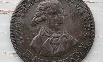 George, Prince of Wales London & Middlesex Conder 1/2d Token