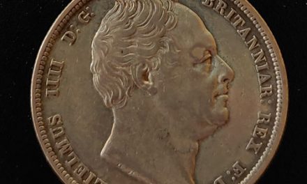 G.B./Colonial Canada AU/XF+ 1836 William IV Silver Half Crown +