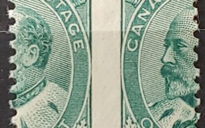 Canada #89MP VF Mint 1903 1c Edward VII Dramatic Misperf ex Penko