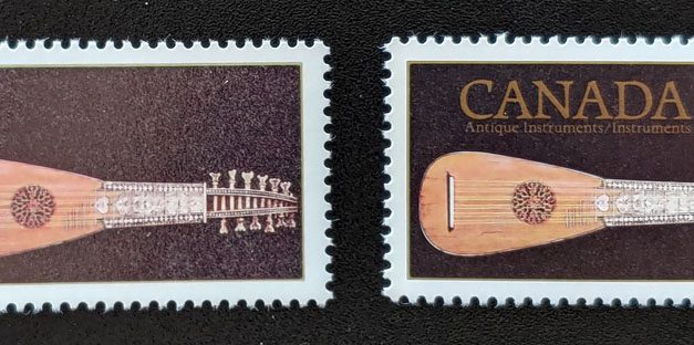 Canada #878i VFNH Printed on Gum, Missing Inscriptions and tagging