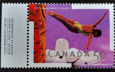 Canada #1521ai VFNH Unlisted 50c Silver instead of Gold Inscription