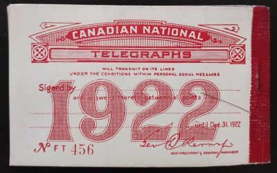 Canadian National #TCN2 Mint 6 pane Booklet dist gum