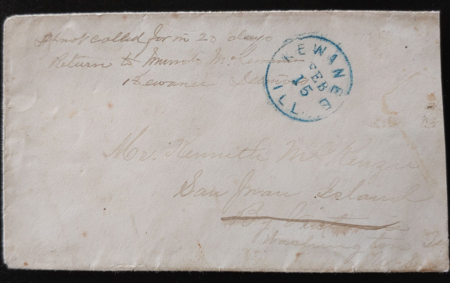 Kenneth Mckenzie San Juan Island by Victoria reduced stampless Cvr