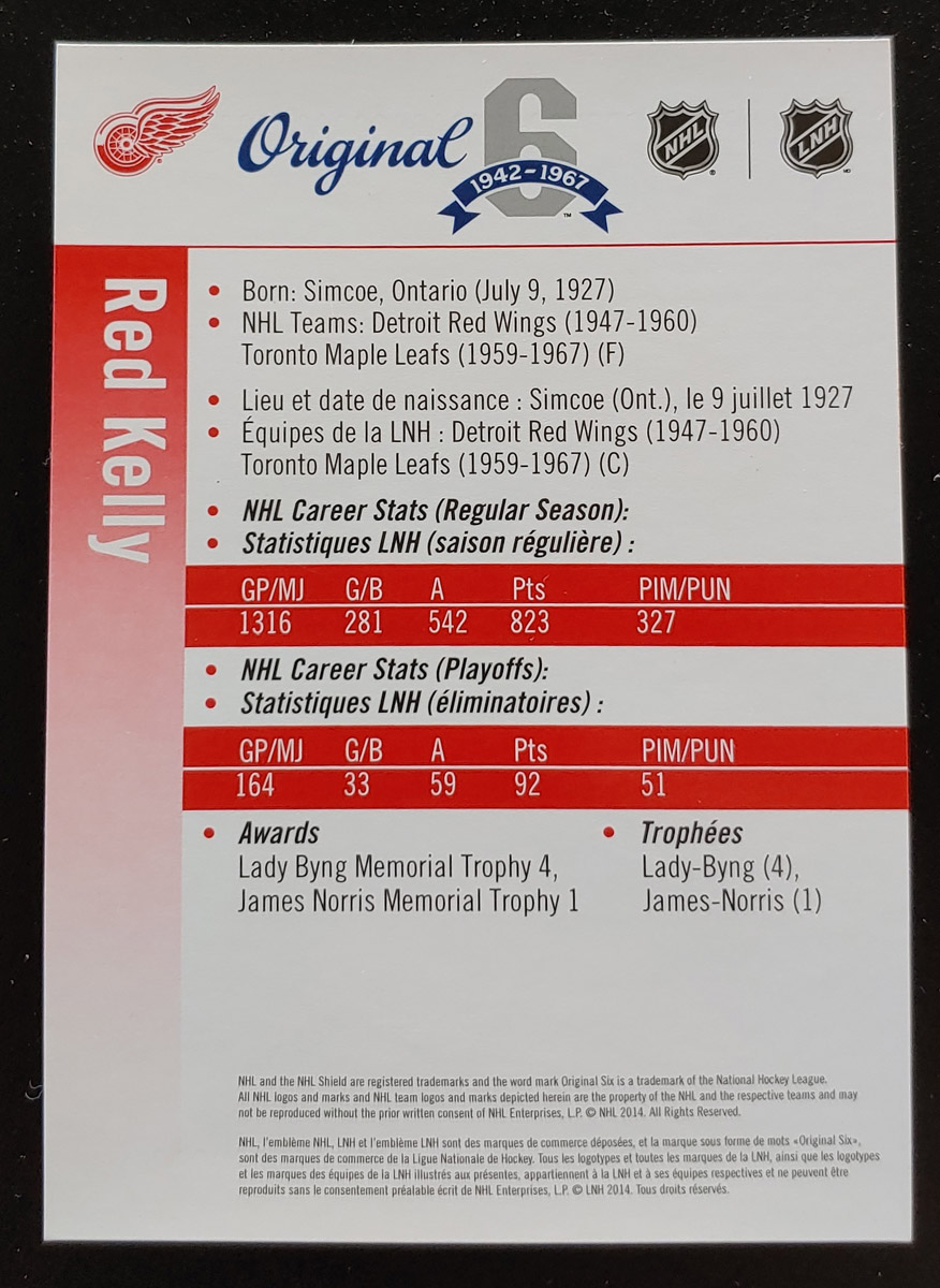 Canada Post #2793i VFNH 2014 $2.50 Red Kelly Signed $185