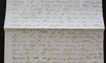 Camp Pickett 1861 1.5 page San Juan Is. letter from R.H. Frazer to Boyd