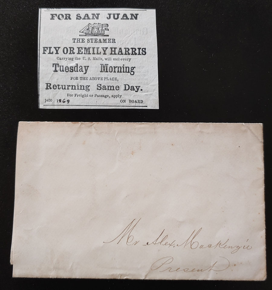 U.S. Camp 1869 Alex Mckenzie San Juan Island Ball Invitation & Cover