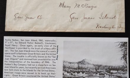 1870 Washington, D.C. 6c #10 Cover to Mary Mckenzie San Juan Island
