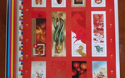 Canada Never Hinged 2021 Lunar New Year Uncut Press Sheet (12)