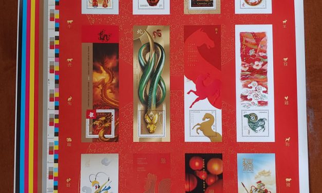 Canada Never Hinged 2021 Lunar New Year Uncut Press Sheet (12)