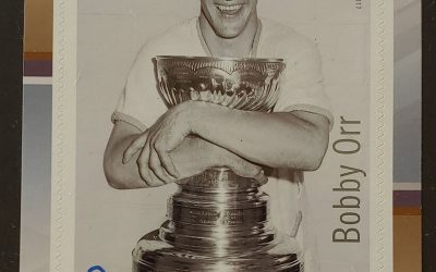 Bobby Orr signed #3036i VFNH 2017 $1.80 w/ C.P. hologram