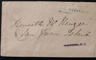 Kenneth Mckenzie repaired 1872 incoming and 1885 free frank SJI Cvrs