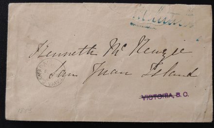 Kenneth Mckenzie repaired 1872 incoming and 1885 free frank SJI Cvrs