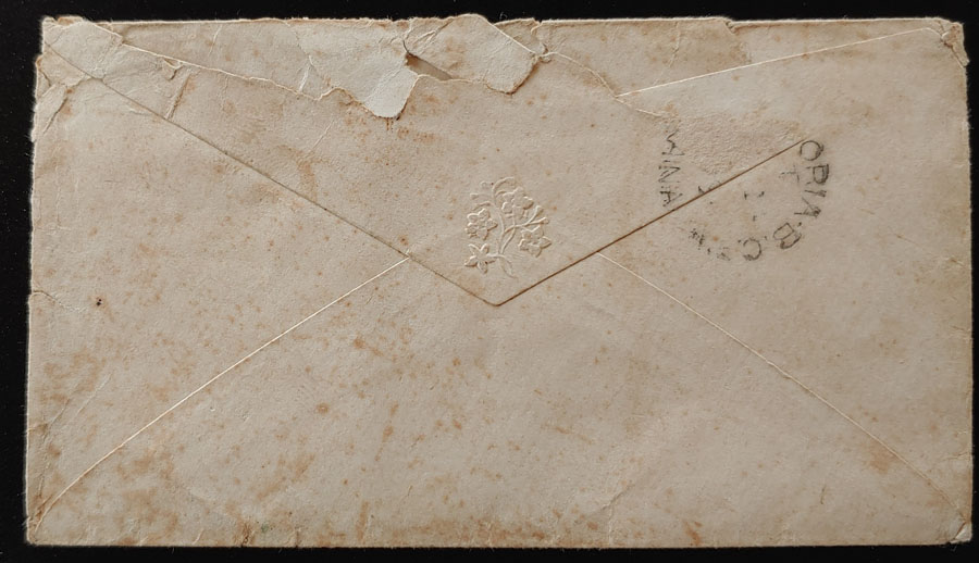Kenneth Mckenzie 1879 & 1890 3c SQ Cover duo to San Juan Island