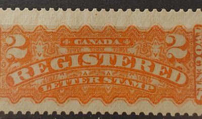 Canada #F1 F/VF Never Hinged 1875 2c R.L.S.