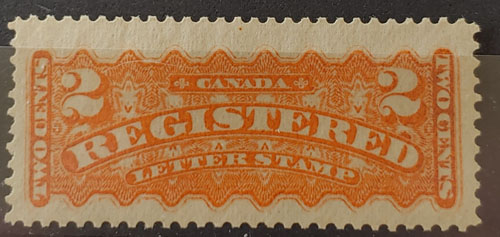 Canada #F1 F/VF Never Hinged 1875 2c R.L.S.