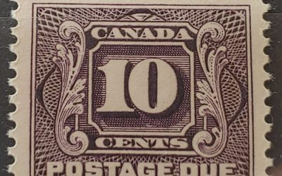 Canada #J5 XFNH 1928 10c Postage Due