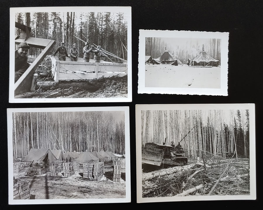 View Book of the Alaska Highway 1943 6x9" 16 pgs plus 4 real photos