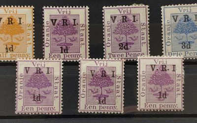 O.R.C. #44r/48h, 45d-m Mint 1900/01 Varieties (7 diff)