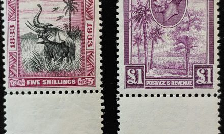 Sierra Leone #152, 163 F/VF Mint 1932/33 5/- and Pound duo
