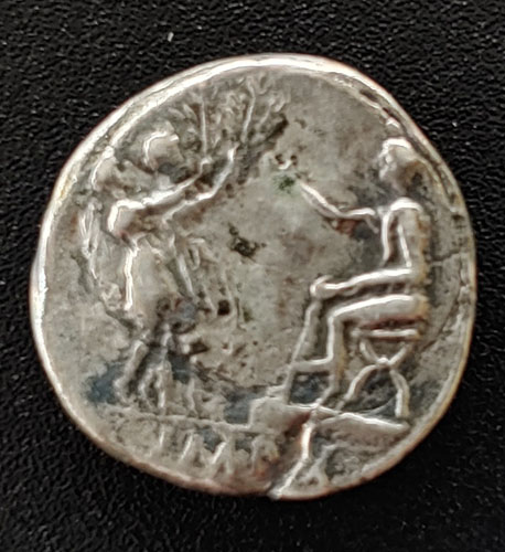 Augustus 27BC-14 AD 3gm Silver Denarius