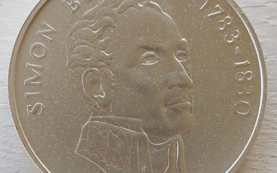 Panama BU 1974 Bolivar Silver 20 Balboas 3.85oz ASW