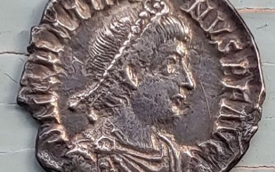 Gratian 367-383 AD 2gm Silver Siliqua w/ Roma etc