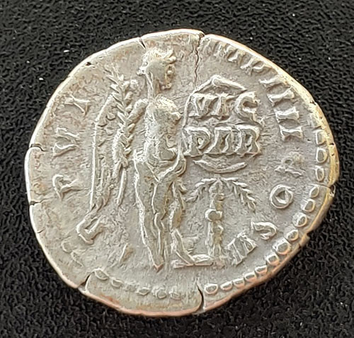 Lucius Verus 161-169 AD 3gm Silver Denarius w/ Victory etc