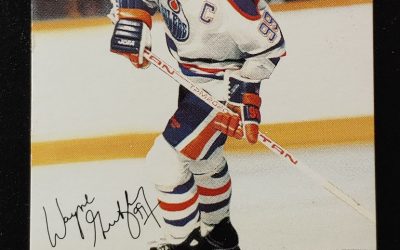 Wayne Gretzky 1988/89 Esso N.H.L. All Start Checklist card