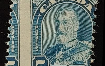 Canada #170MP Never Hinged 1930 5c Dramatic Misperf