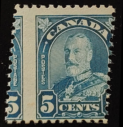 Canada #170MP Never Hinged 1930 5c Dramatic Misperf $100
