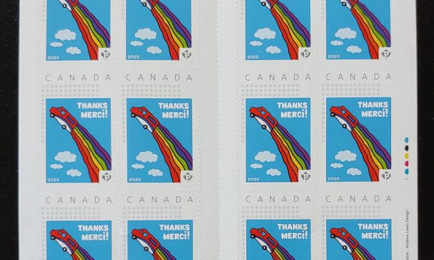 Canada Post Never Hinged 2020 Thanks/ Merci Booklet Pane (12)
