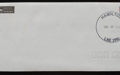Canada #1991 11 Jl 2003 48c Vancouver 2010 C.P. Hamilton FDC