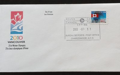 Canada #1991 11 Jl 2003 Vancouver 2010 48c Private FDC