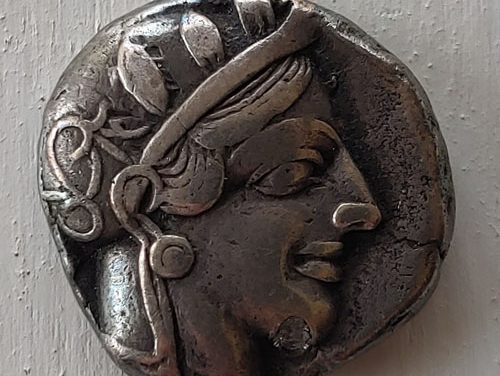 ATHENA Owl Silver Tetradrachm